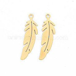 Rack Plating 201 Stainless Steel Pendants&nbsp;STAS-T057-51G