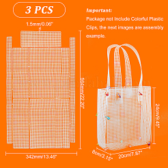 Plastic Mesh Bag Frame&nbsp;DIY-WH0029-36