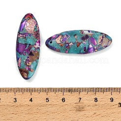 Dyed Synthetic Imperial Jasper Pendants&nbsp;GG-CBAA20A-09E