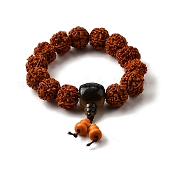 Bodhi King Kong Beaded Stretch Bracelets&nbsp;BJEW-M110-04C