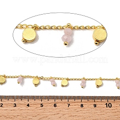 Brass Flat Round Link Chains&nbsp;CHC-H114-07G-05