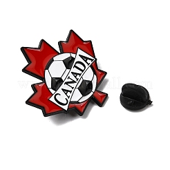 Sports Canada Football Enamel Pins&nbsp;JEWB-A039-01D-EB