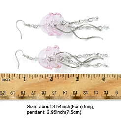 Iron Dangle Earrings&nbsp;EJEW-FS00019