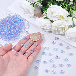 300Pcs Spray Painted Glass Beads&nbsp;GLAA-PA0001-33
