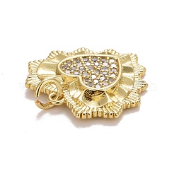 Cubic Zirconia Pendants&nbsp;KK-E275-13G
