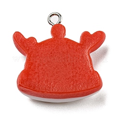 Opaque Resin Pendants&nbsp;CRES-D010-02A