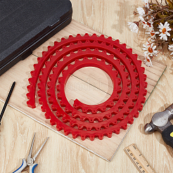 Plastic Woodworking Special Shaped Strips&nbsp;AJEW-WH0596-576B