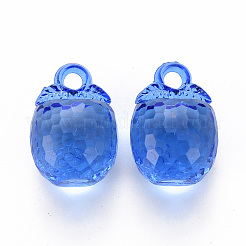 Autumn Theme Transparent Acrylic Pendants&nbsp;LS-TACR-T024-04B-940