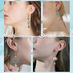 DIY Ocean Gemstone Earring Making Kit&nbsp;DIY-SC0020-31