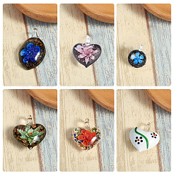 Handmade Lampwork Pendants&nbsp;LAMP-SC0001-01