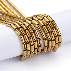 Electroplate Glass Beads Strands&nbsp;X-EGLA-K014-B-FP02