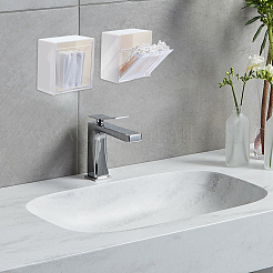 Square Plastic Bathroom Wall Mounted Display Stands&nbsp;AJEW-WH0077-154