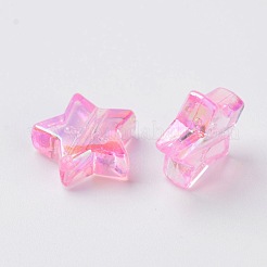 Eco-Friendly Transparent Acrylic Beads&nbsp;X-PL556-6
