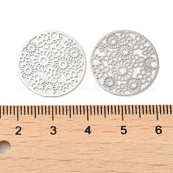 Rack Plating Brass Connector Charms&nbsp;KK-Q792-09P