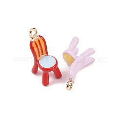 Alloy Enamel Pendants&nbsp;ENAM-A012-13G