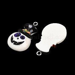 Halloween Opaque Resin Pendants&nbsp;RESI-XCP0002-38C