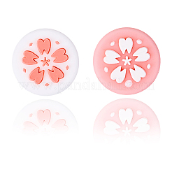 Silicone Protective Sleeve Gamepad Thumbstick Cap&nbsp;AJEW-WH0604-42A