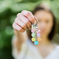 Peach Acrylic Pendant Keychain&nbsp;KEYC-DR0001-07