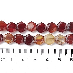 Natural Red Agate Beads Strands&nbsp;G-K359-C13-01