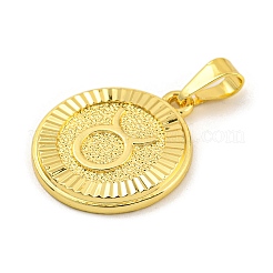 Brass Pendants&nbsp;KK-P263-14G-06