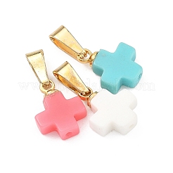 Dyed Synthetic Coral Pendants&nbsp;PALLOY-JF05365