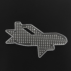 Plane/Airliner ABC Plastic Pegboards used for 5x5mm DIY Fuse Beads&nbsp;DIY-Q009-32
