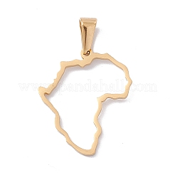 PVD Vacuum Plating 304 Stainless Steel Pendants&nbsp;STAS-G284-02G