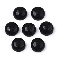 Natural Black Onyx Cabochons&nbsp;G-N326-59A