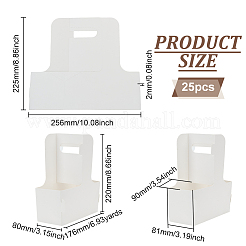 Kraft Paper Box for Drink Holder&nbsp;ABAG-WH0035-069