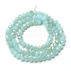 Electroplate Glass Beads Strands&nbsp;EGLA-A034-J4mm-H02
