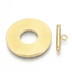 304 Stainless Steel Toggle Clasps&nbsp;STAS-T037-05-G