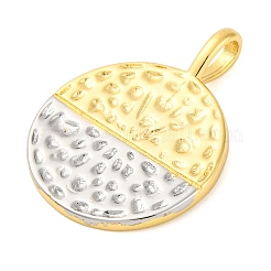 Rack Plating Brass Micro Pave Cubic Zirconia Pendants&nbsp;KK-M021-06PG