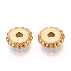 304 Stainless Steel Disc Beads&nbsp;STAS-P319-14C-G