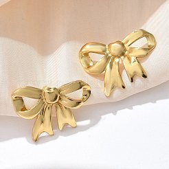 304 Stainless Steel Stud Earrings&nbsp;EJEW-U047-23G