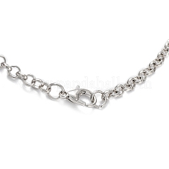 Brass Pendant Necklaces&nbsp;NJEW-P299-A08-P
