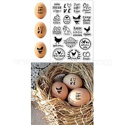 PVC Plastic Clear Stamps&nbsp;DIY-WH0631-0633