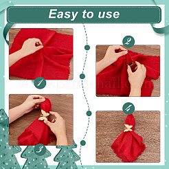 6Pcs 2 Colors Square Cotton Table Runner&nbsp;DIY-GA0007-08