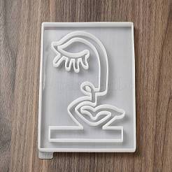 Abstract Art Human Face Display Decoration DIY Silicone Molds&nbsp;LS-SIMO-C011-02