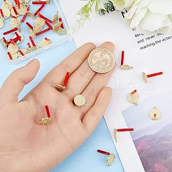 50Pcs Alloy Stud Earring Findings&nbsp;FIND-FH0005-72