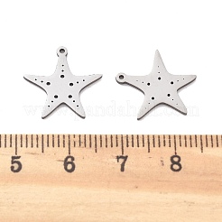 201 Stainless Steel Charms&nbsp;STAS-V001-13