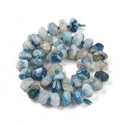 Natural Cherry Blossom Agate Beads Strands&nbsp;G-P535-I02-01A