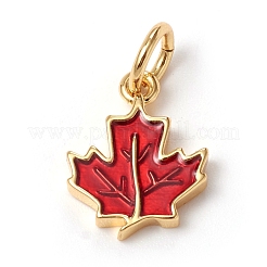 Autumn Theme Brass Charms&nbsp;KK-I668-23