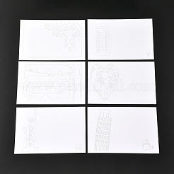DIY Papercutting Postcard Making Kit&nbsp;DIY-D040-01