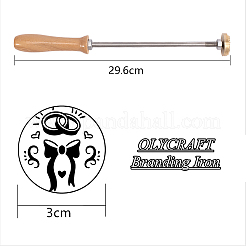 Stamping Embossing Soldering Brass with Stamp&nbsp;AJEW-WH0113-15-110