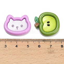 Kawaii Opaque Resin Cabochons&nbsp;RESI-C074-01