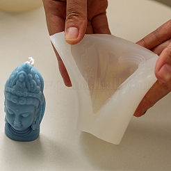 DIY Candle Food Grade 3D Bust Portrait Silicone Molds&nbsp;CAND-PW0005-009A
