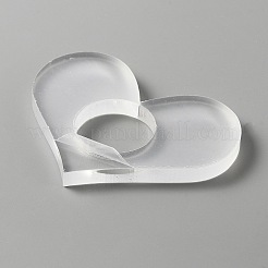 Transparent Acrylic Thumb Bookmark&nbsp;OFST-WH0002-14D