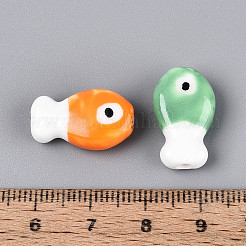 Handmade Porcelain Ceramic Beads&nbsp;PORC-T134-26M