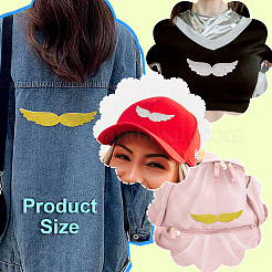 Wing Rhinestone Patches&nbsp;DIY-TA0003-10