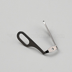 304 Stainless Steel Eyeglass Nose Pad&nbsp;STAS-WH0048-40B